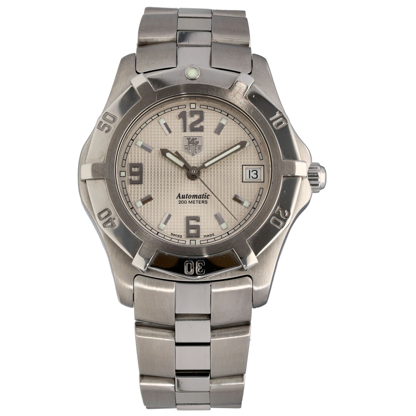 Tag Heuer 2000 Exclusive WN2110-0 39mm Stainless Steel Watch