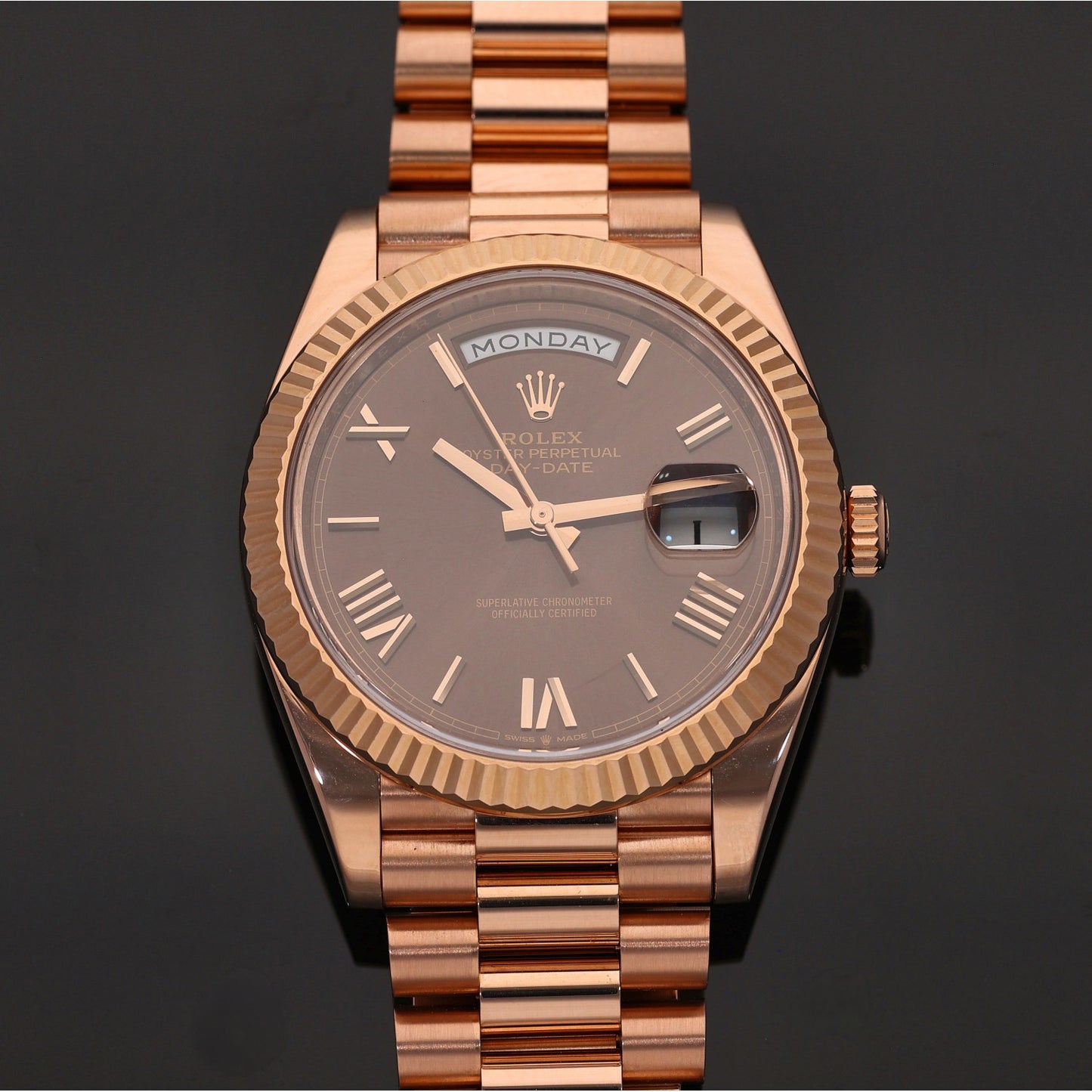 Rolex Day-Date 40 228235 40mm Rose Gold Watch