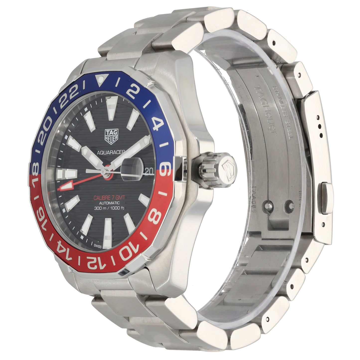 Tag Heuer Aquaracer WAY201F-0 43mm Stainless Steel Watch