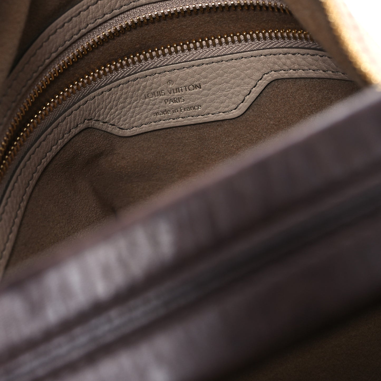 Louis Vuitton Mahina Selene PM Monogram Lambskin Leather Bag - Sandy