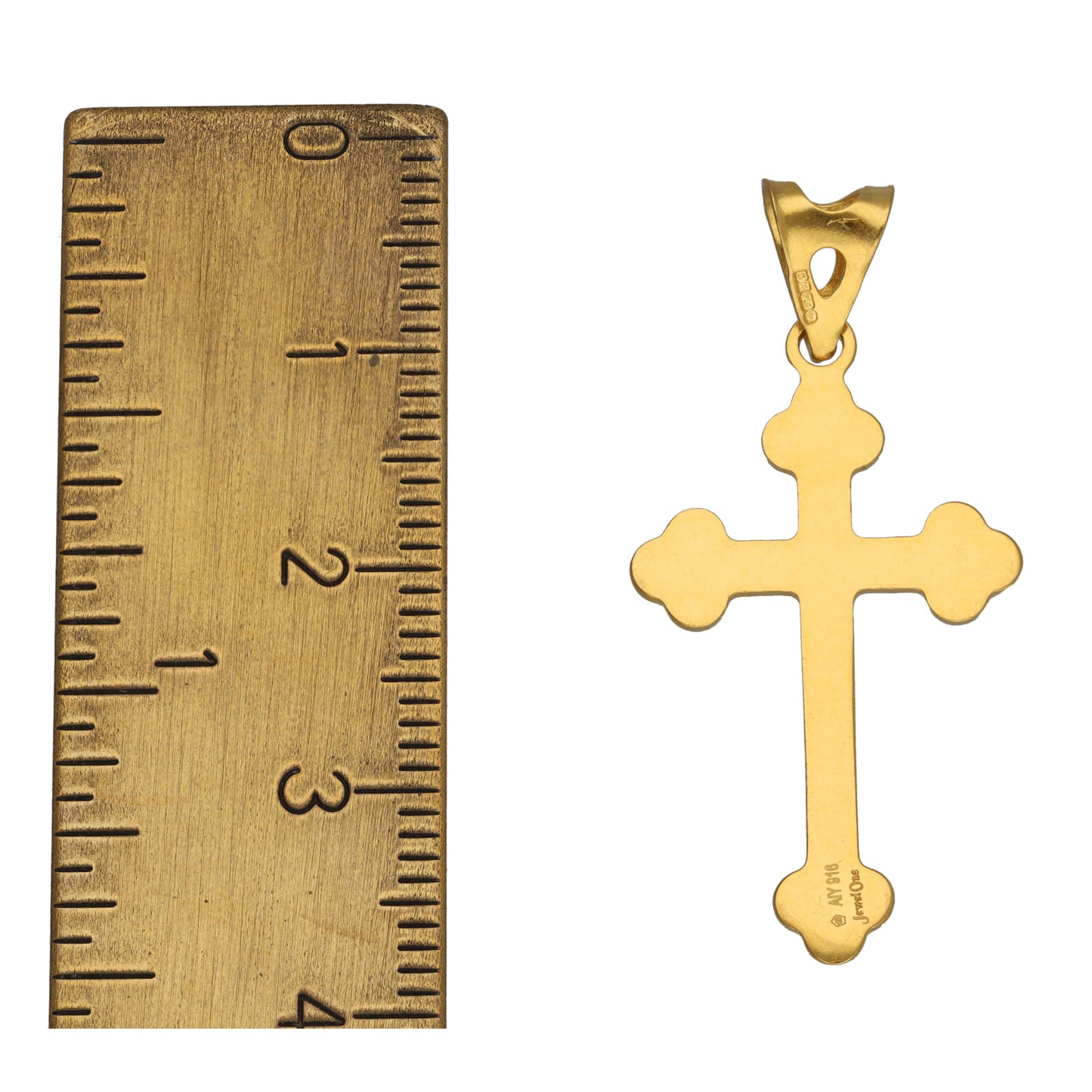 22ct Gold Cross Pendant