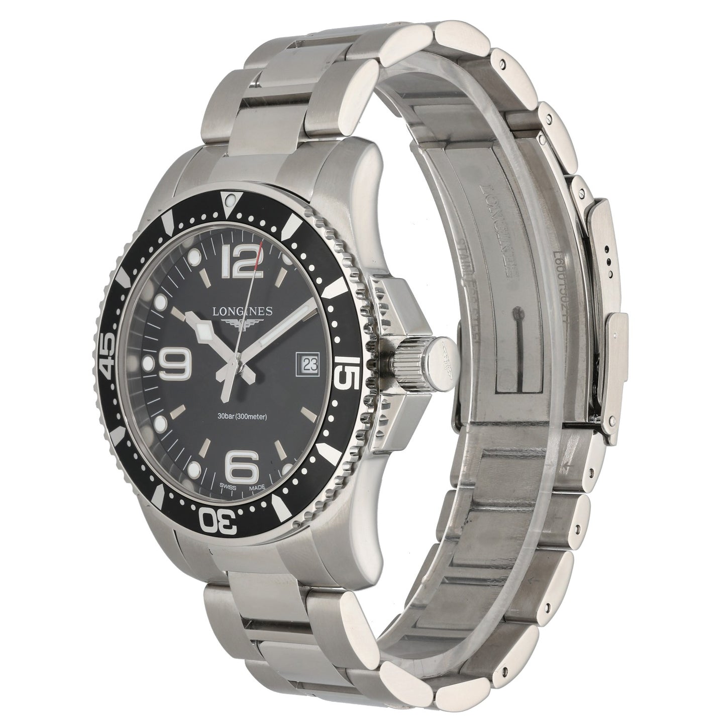 Longines Hydro Conquest L3.840.4 44mm Stainless Steel Watch