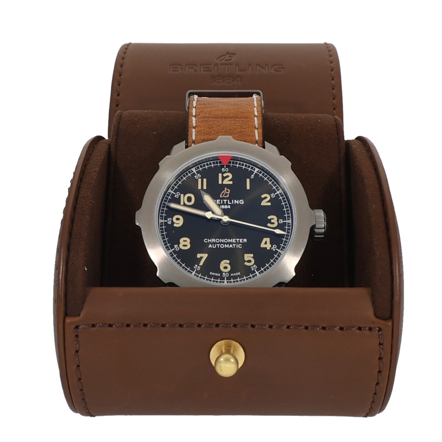 Breitling Aviator Super 8 B20 EB2040 46mm Titanium Watch