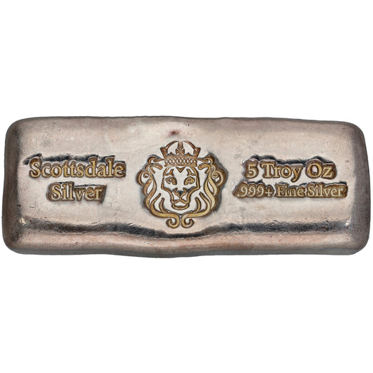 Fine Silver 5 OZ Bar