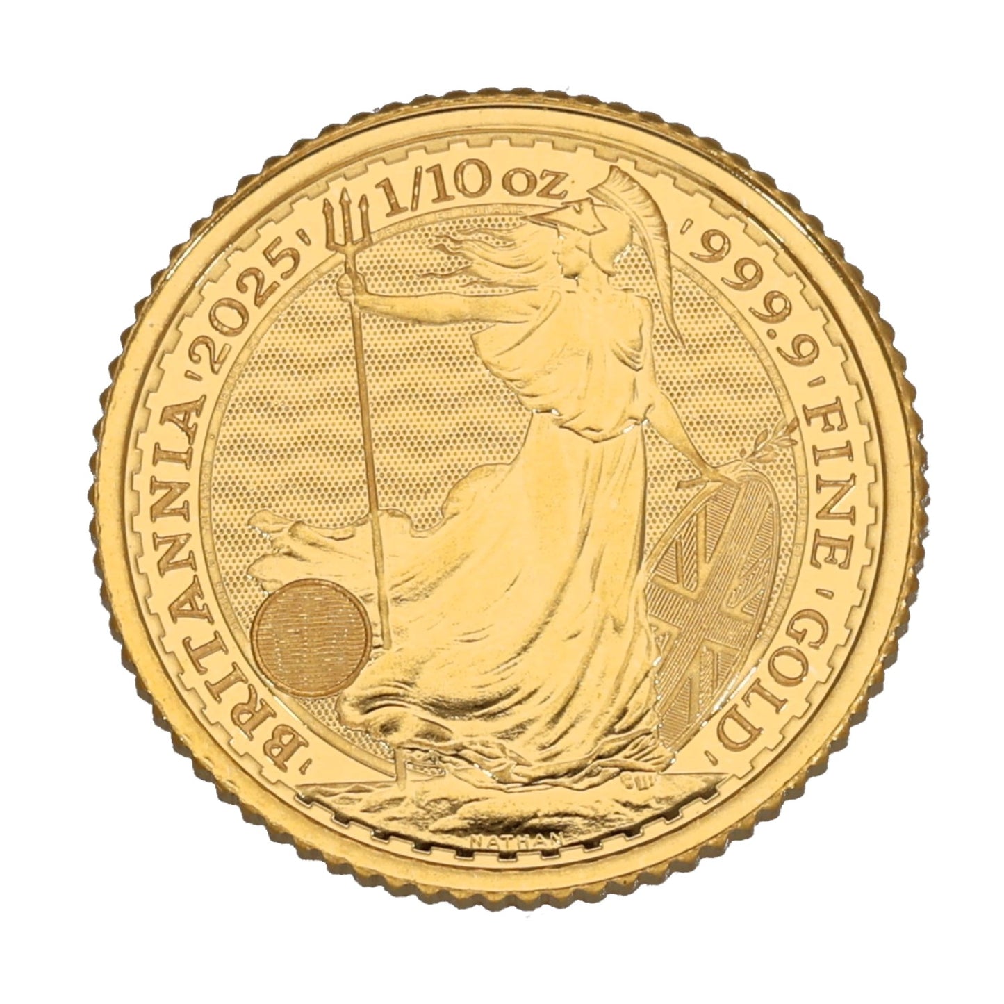 24ct Gold King Charles III 1/10 OZ Britannia Coin 2025
