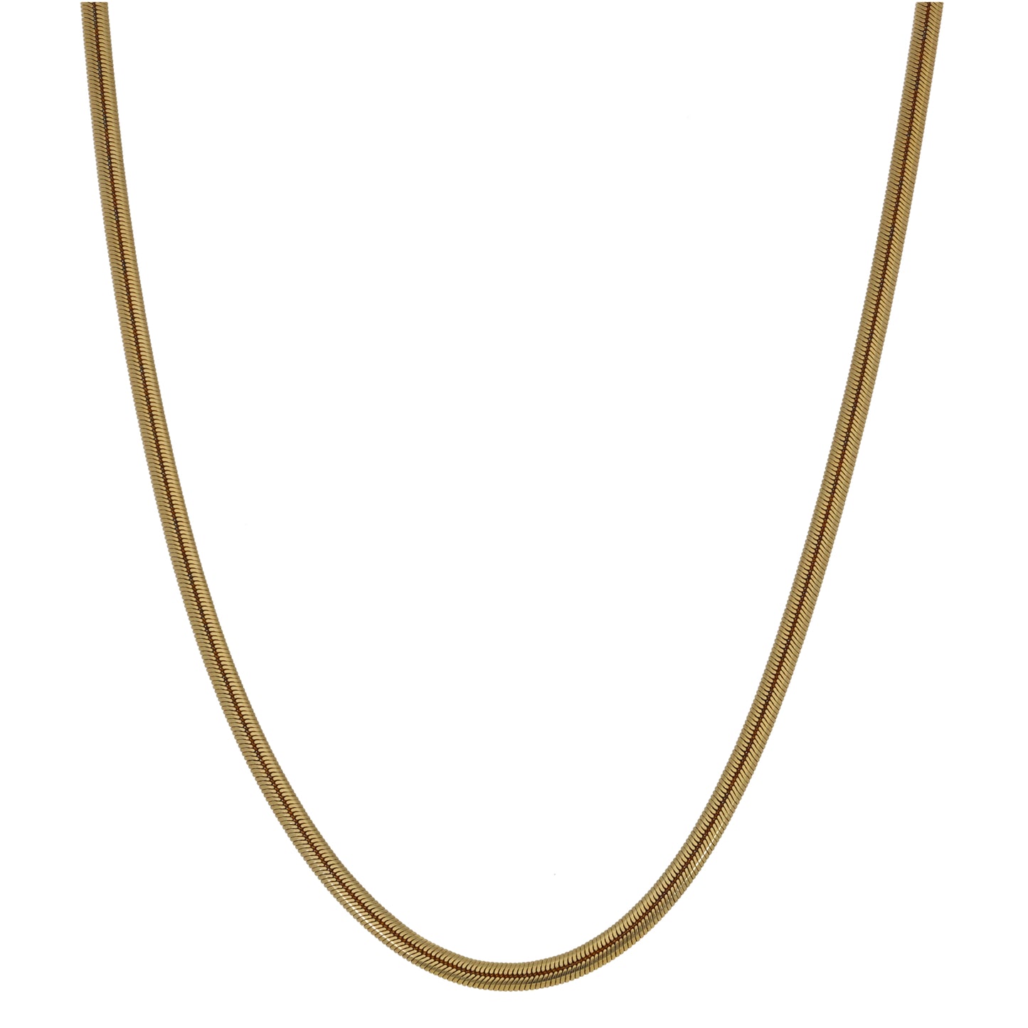 9ct Gold Snake Chain 18"