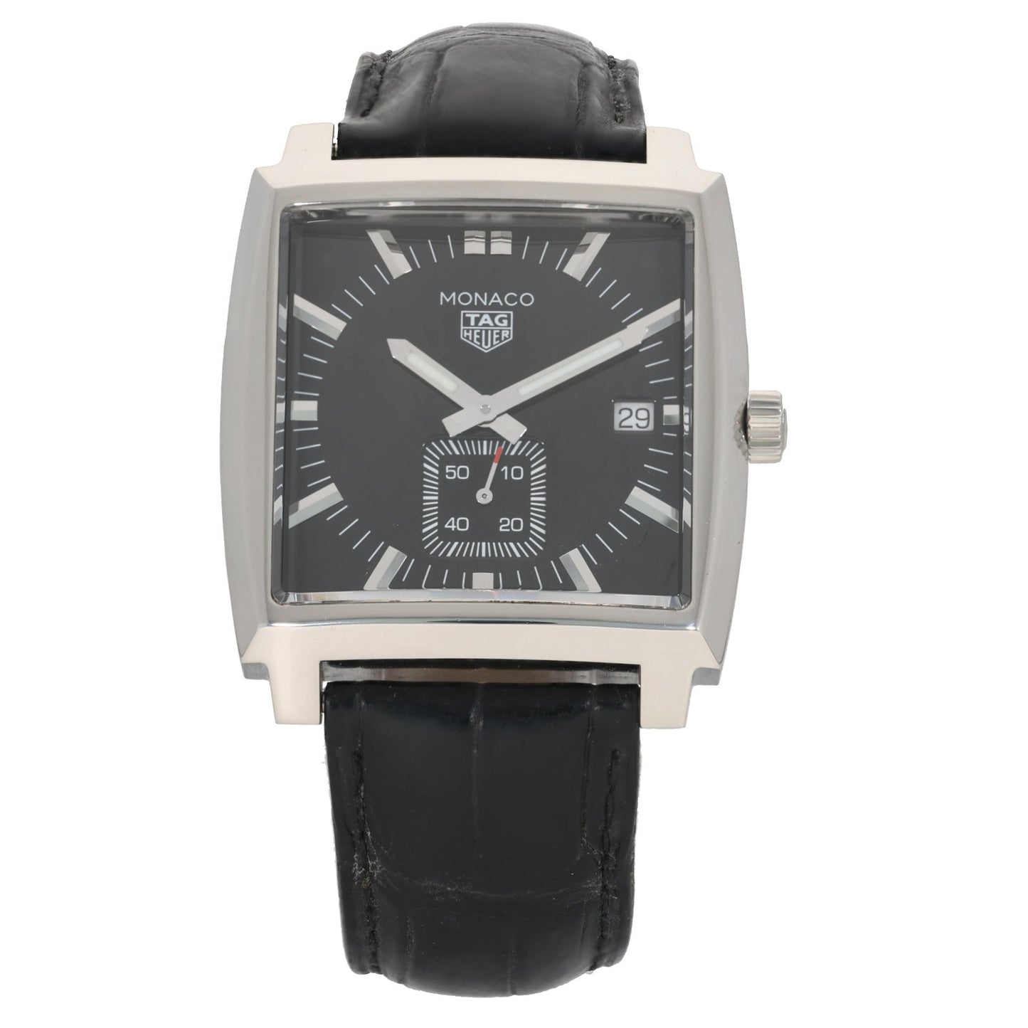 Tag Heuer Monaco WAW131A 37mm Stainless Steel Watch