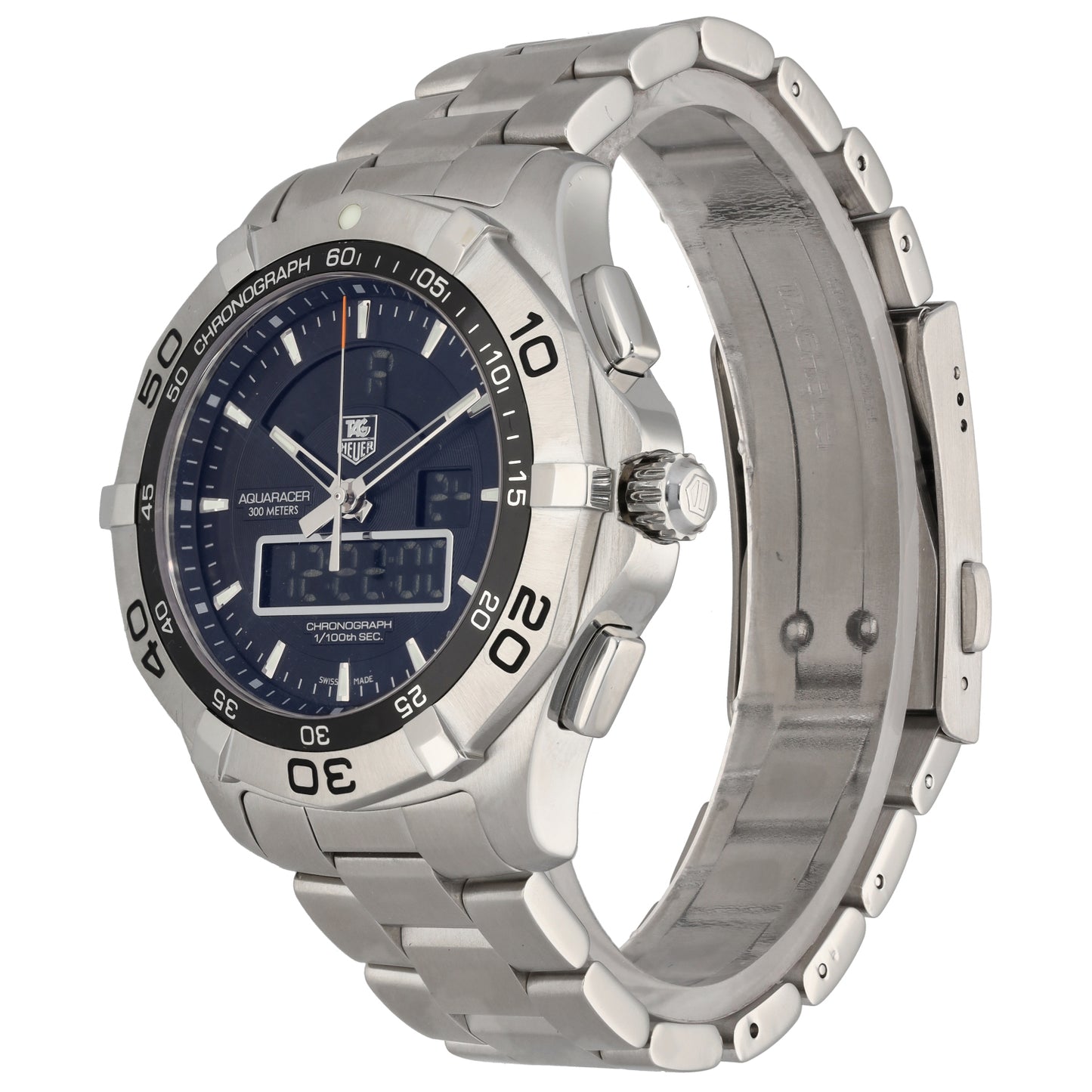 Tag Heuer Aquaracer CAF1010 44mm Stainless Steel Watch