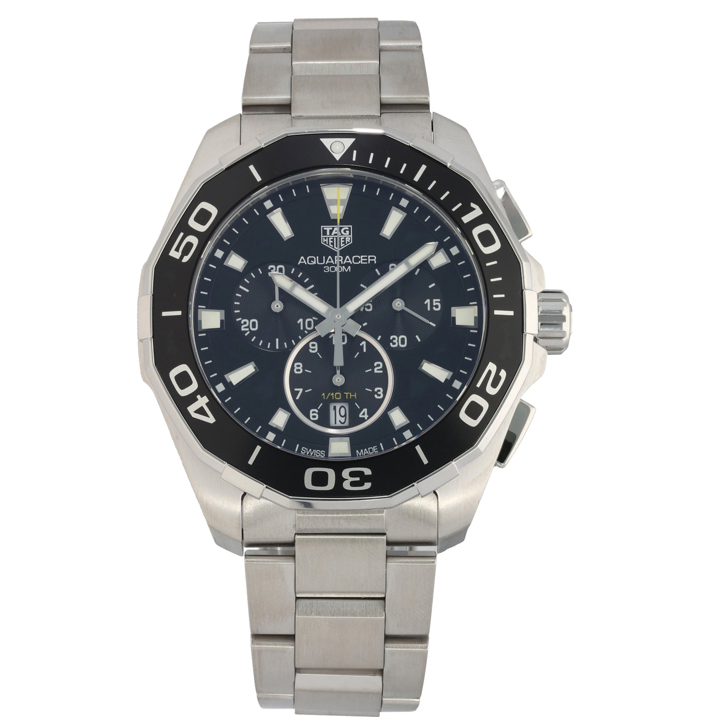 Tag Heuer Aquaracer CAY111A 43mm Stainless Steel Watch