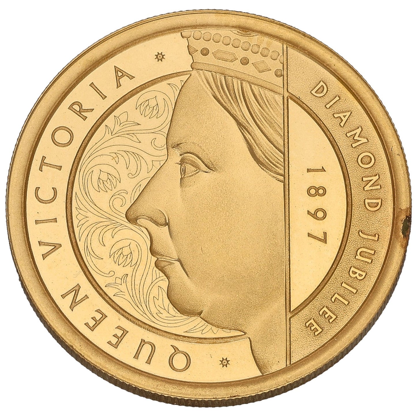 22ct Gold Queen Victoria Diamond Jubilee Full Sovereign Coin 1897