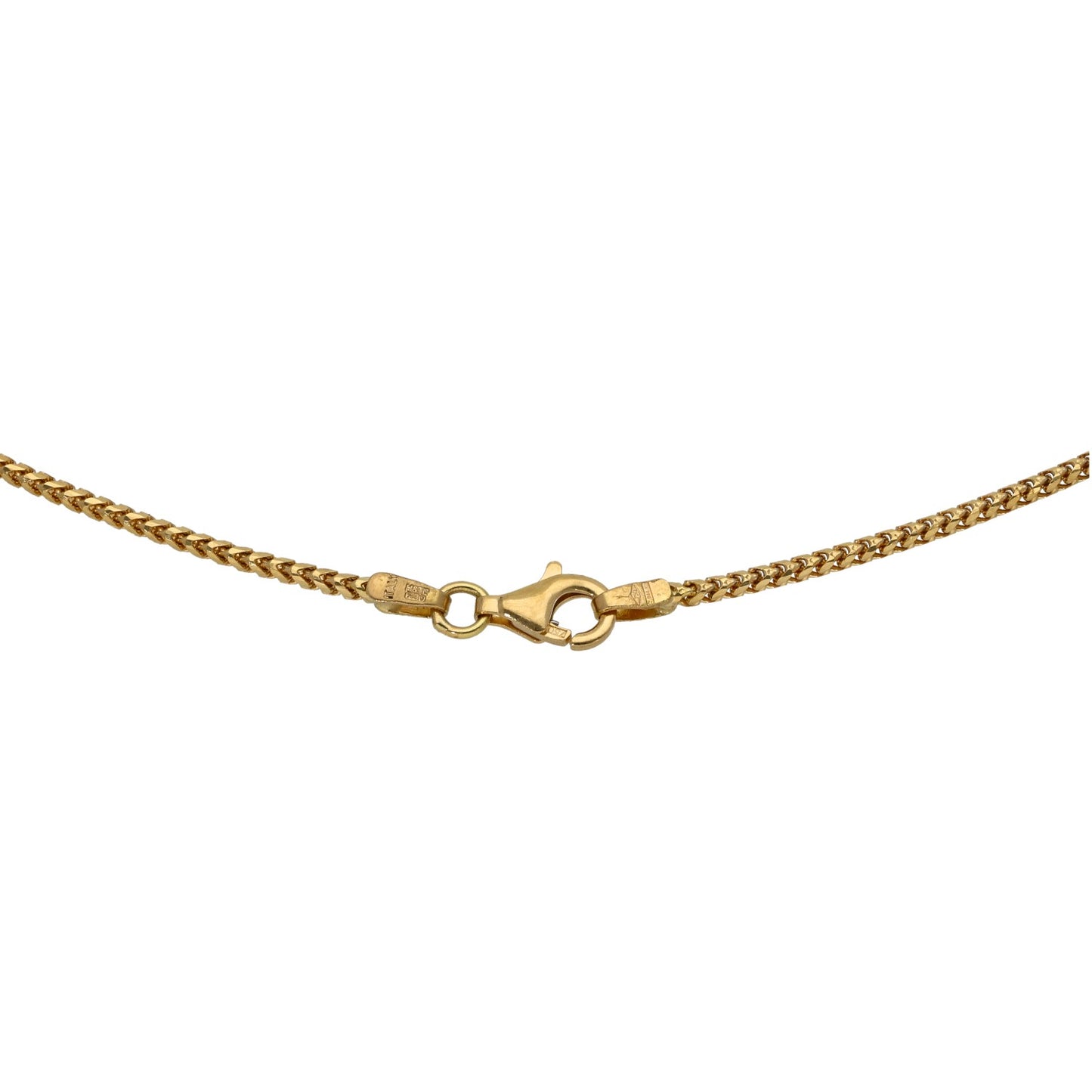 18ct Gold Curb Chain 24"