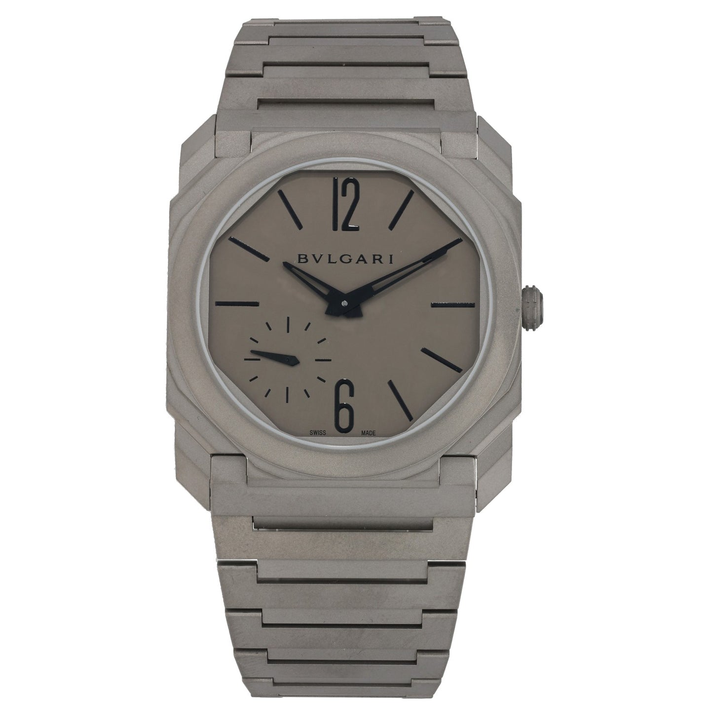Bvlgari Octo Finissimo BGO40TXT 40mm Titanium Watch