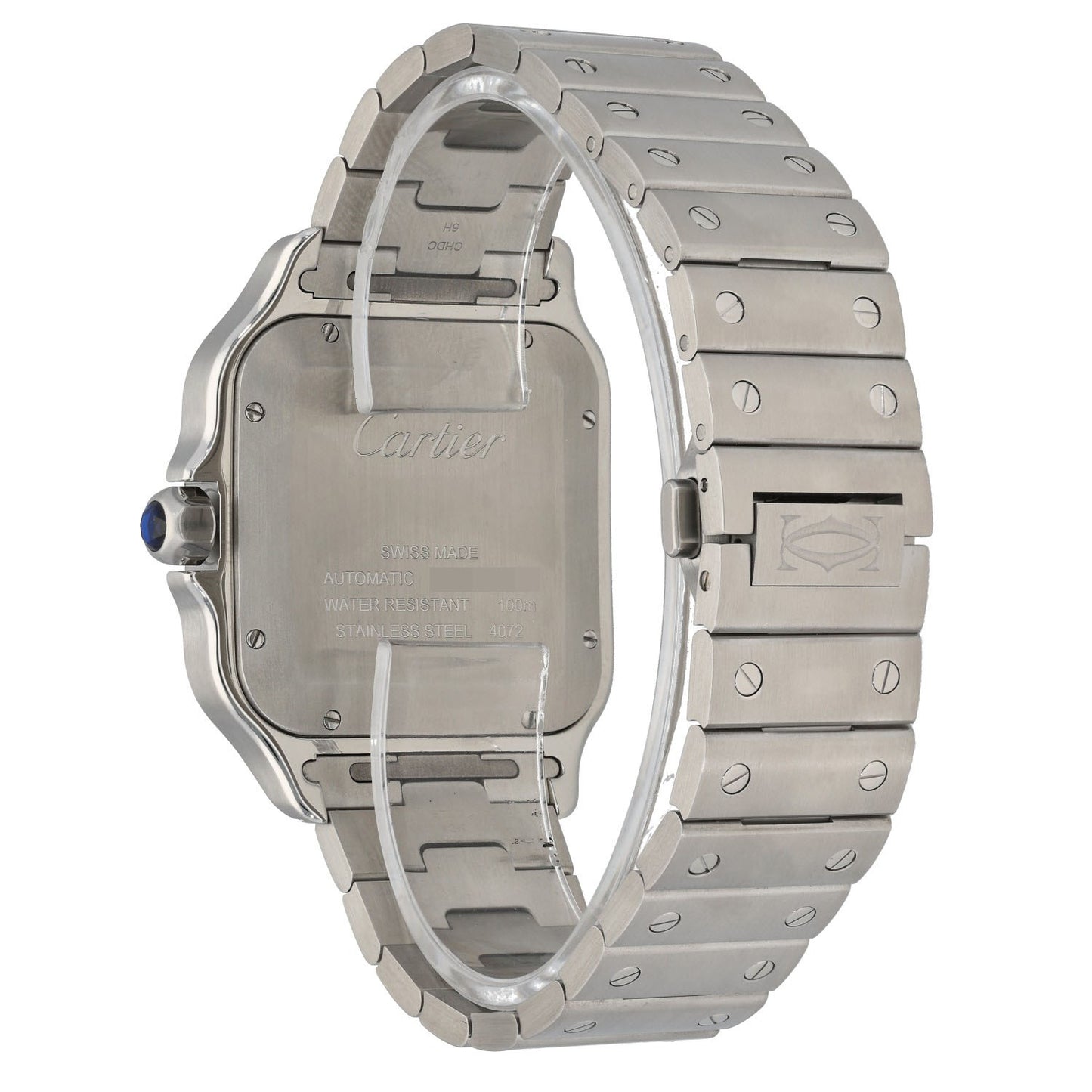 Cartier Santos WSSA0030 39.8mm Stainless Steel Watch