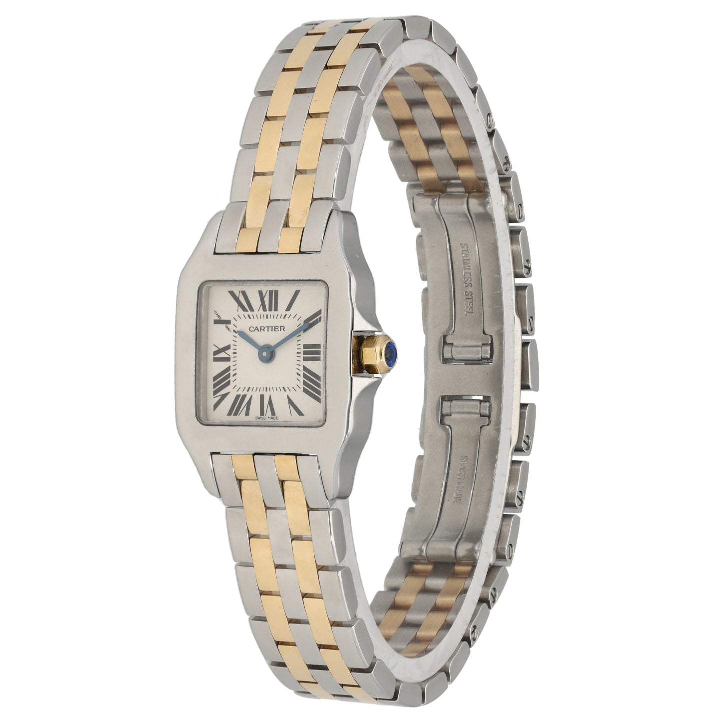 Cartier Santos Demoiselle W25066Z6 21mm Bi-Colour Watch