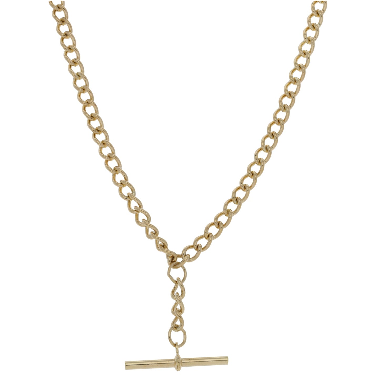 9ct Gold Fob/Watch Chain 18