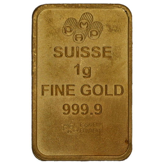 24ct 1g Gold Bar