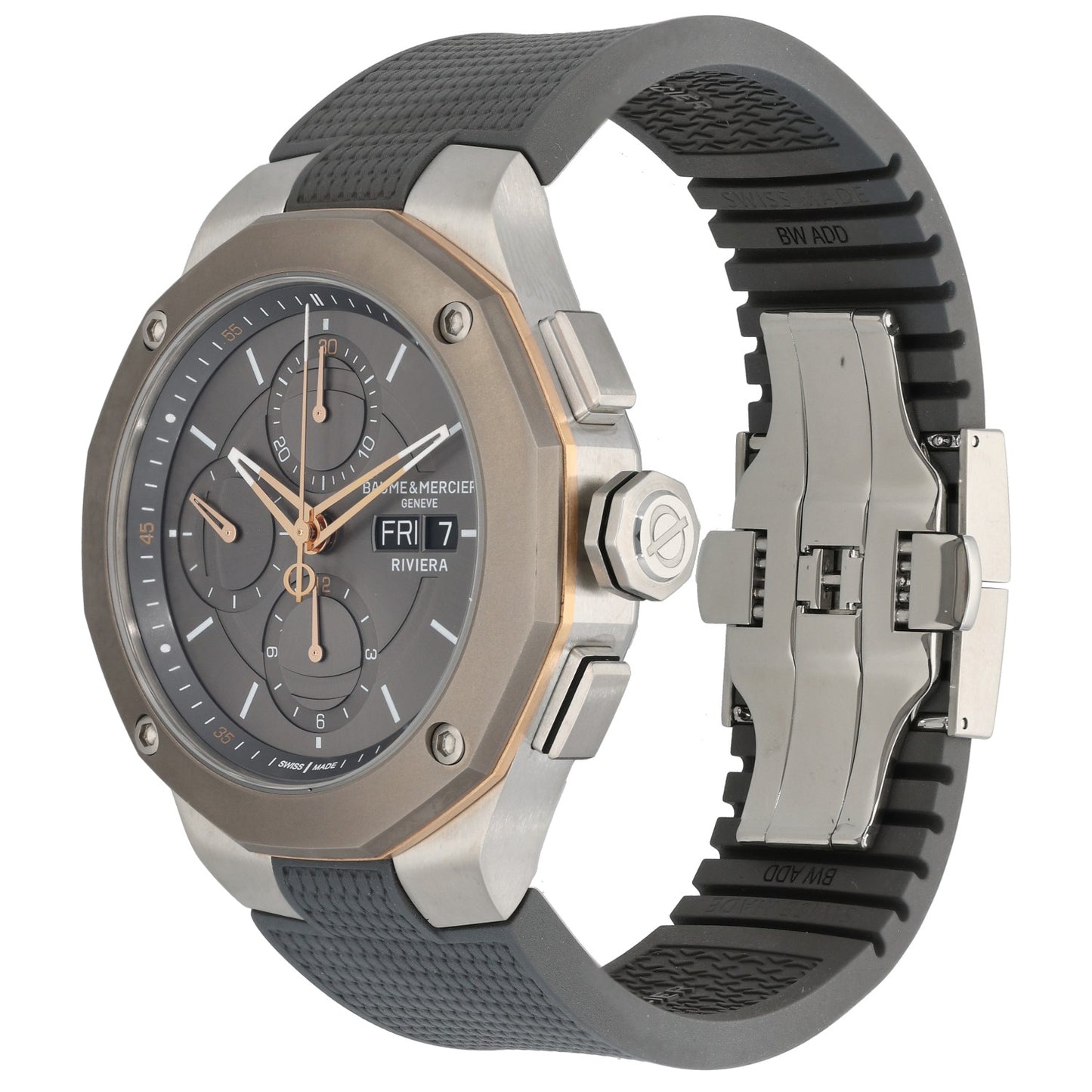 Baume Et Mercier Rivera M0A10722 43mm Stainless Steel Watch