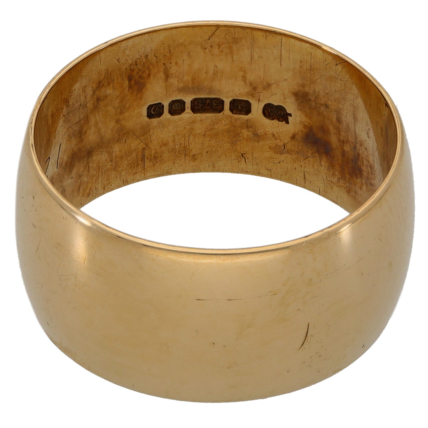 9ct Gold Plain Wedding Ring Size Z