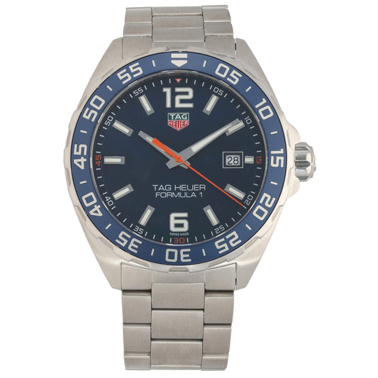 Tag Heuer Formula 1 WAZ1110 43mm Stainless Steel Watch