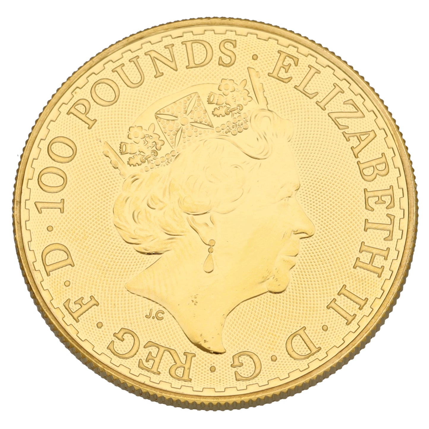 24ct Gold Queen Elizabeth II 1 OZ Britannia Coin 2018