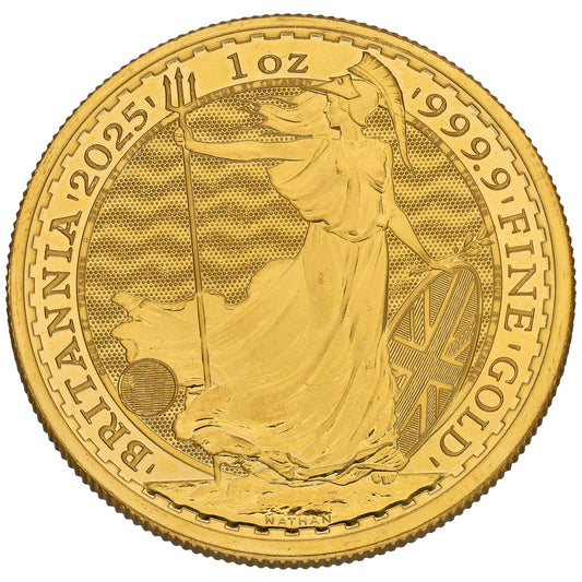 24ct Gold King Charles III 1 OZ Britannia Coin 2025