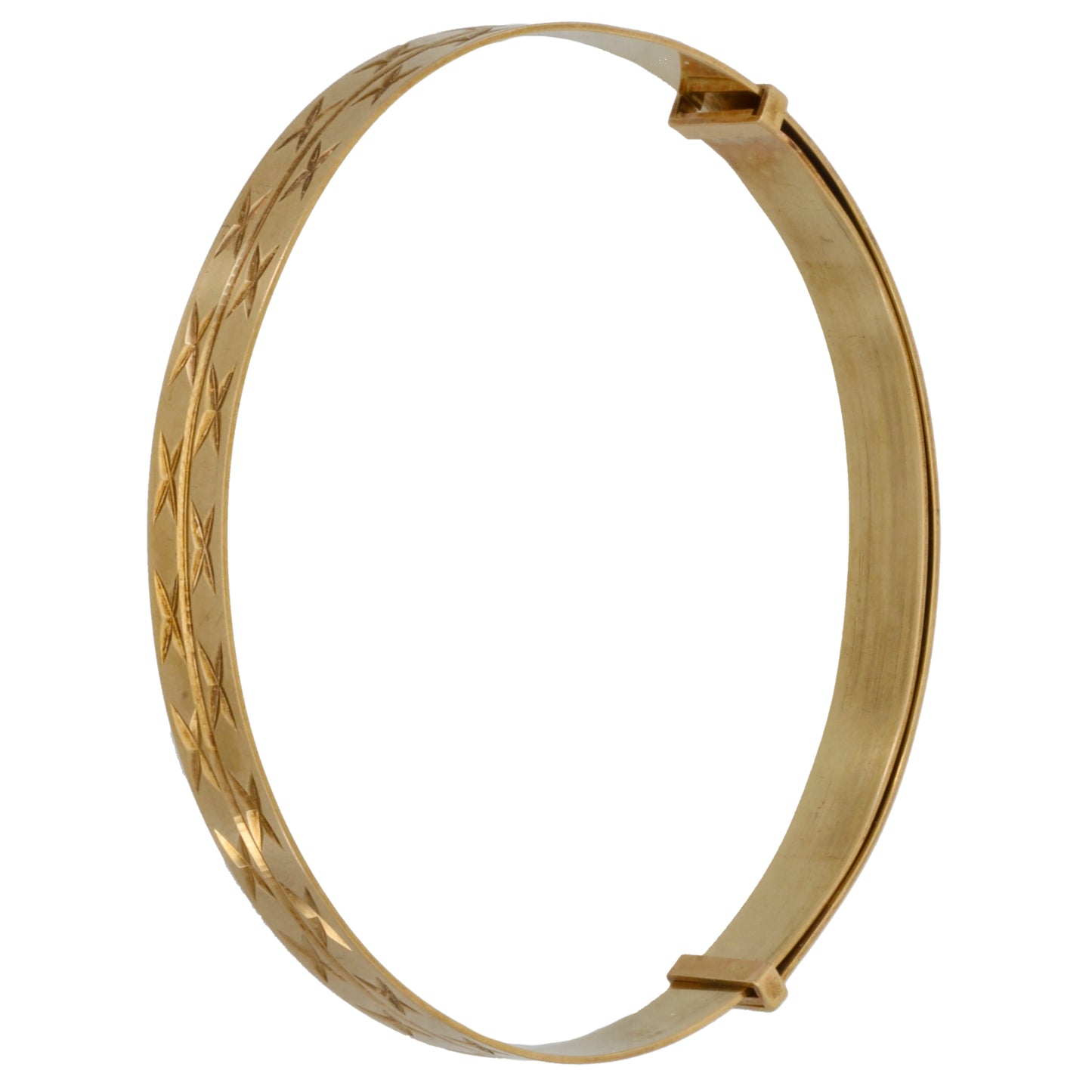 9ct Gold Expanding Bangle