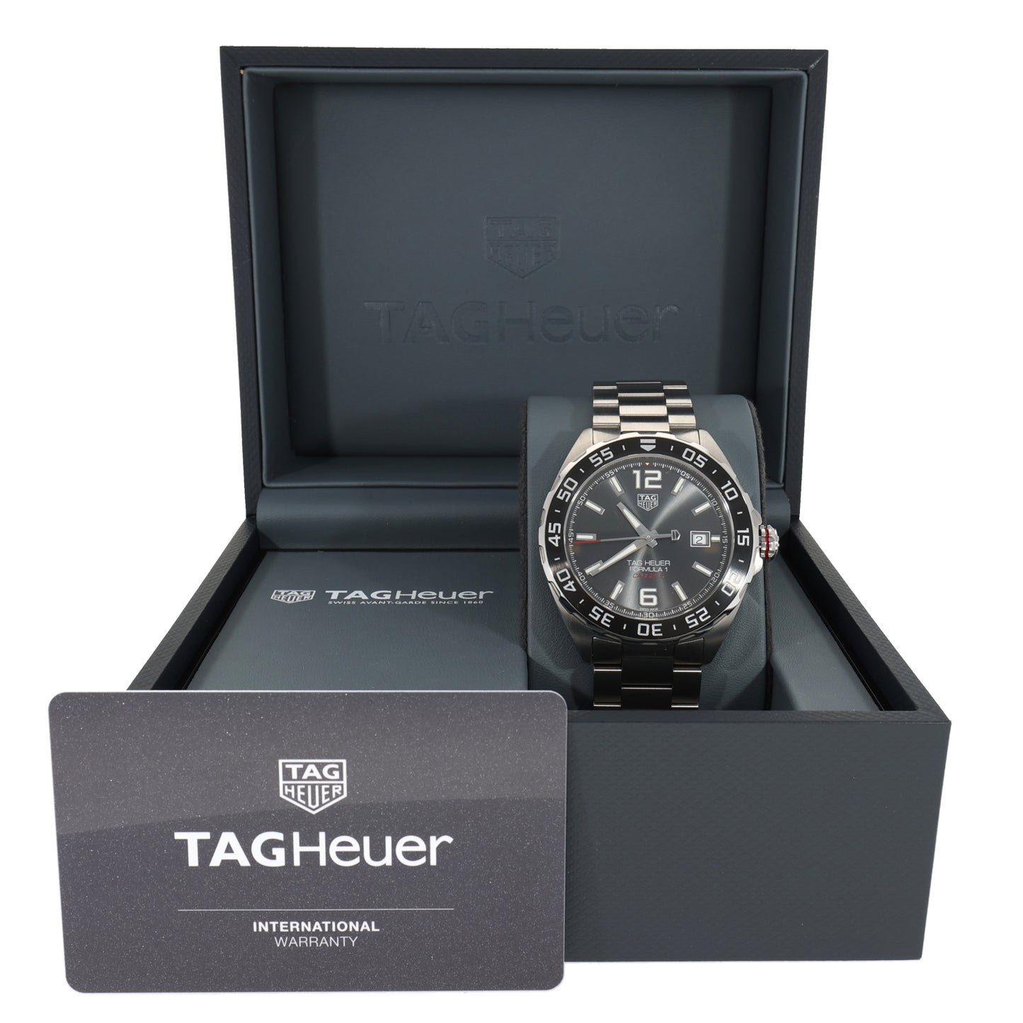 Tag Heuer Formula 1 WAZ2011 43mm Stainless Steel Watch