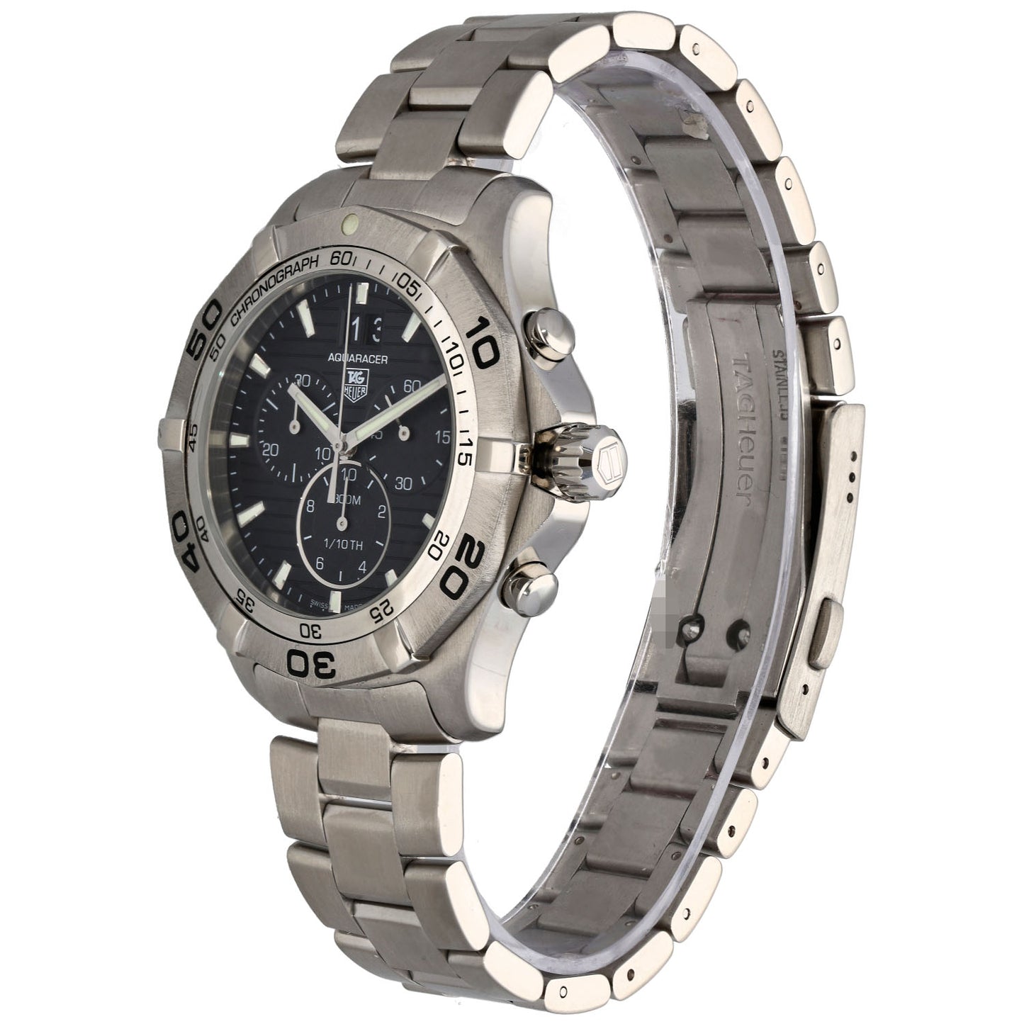 Tag Heuer Aquaracer CAF101E 43mm Stainless Steel Watch