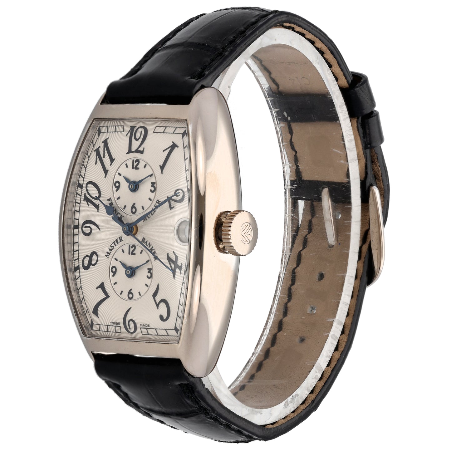 Franck Muller Master Banker 5850 MB 32mm White Gold Watch