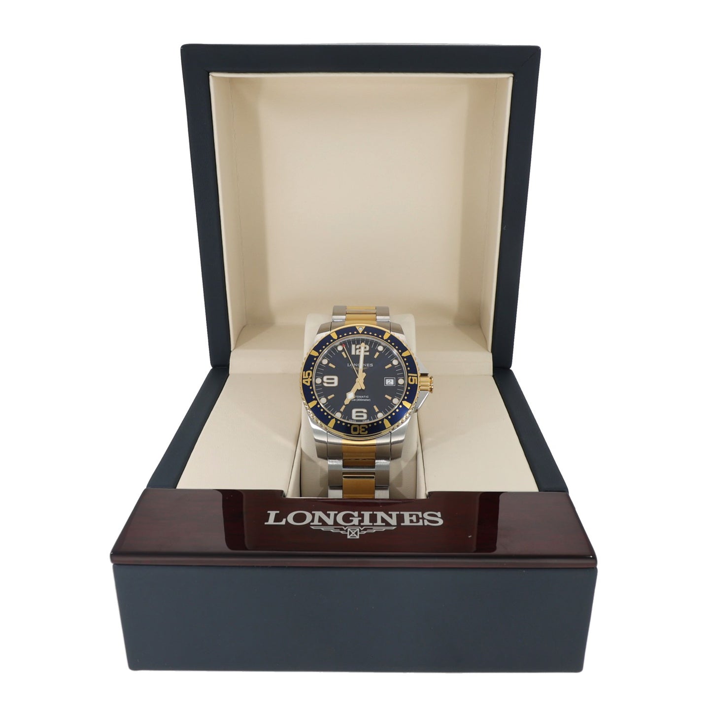 Longines Hydro Conquest L3.742.3 41mm Bi-Colour Watch