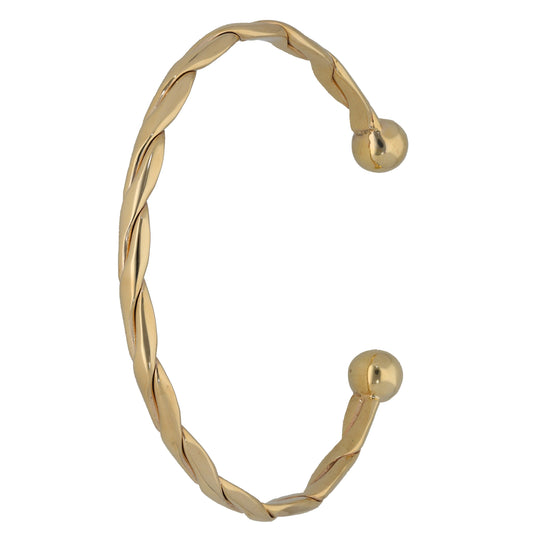 9ct Gold Torque Bangle
