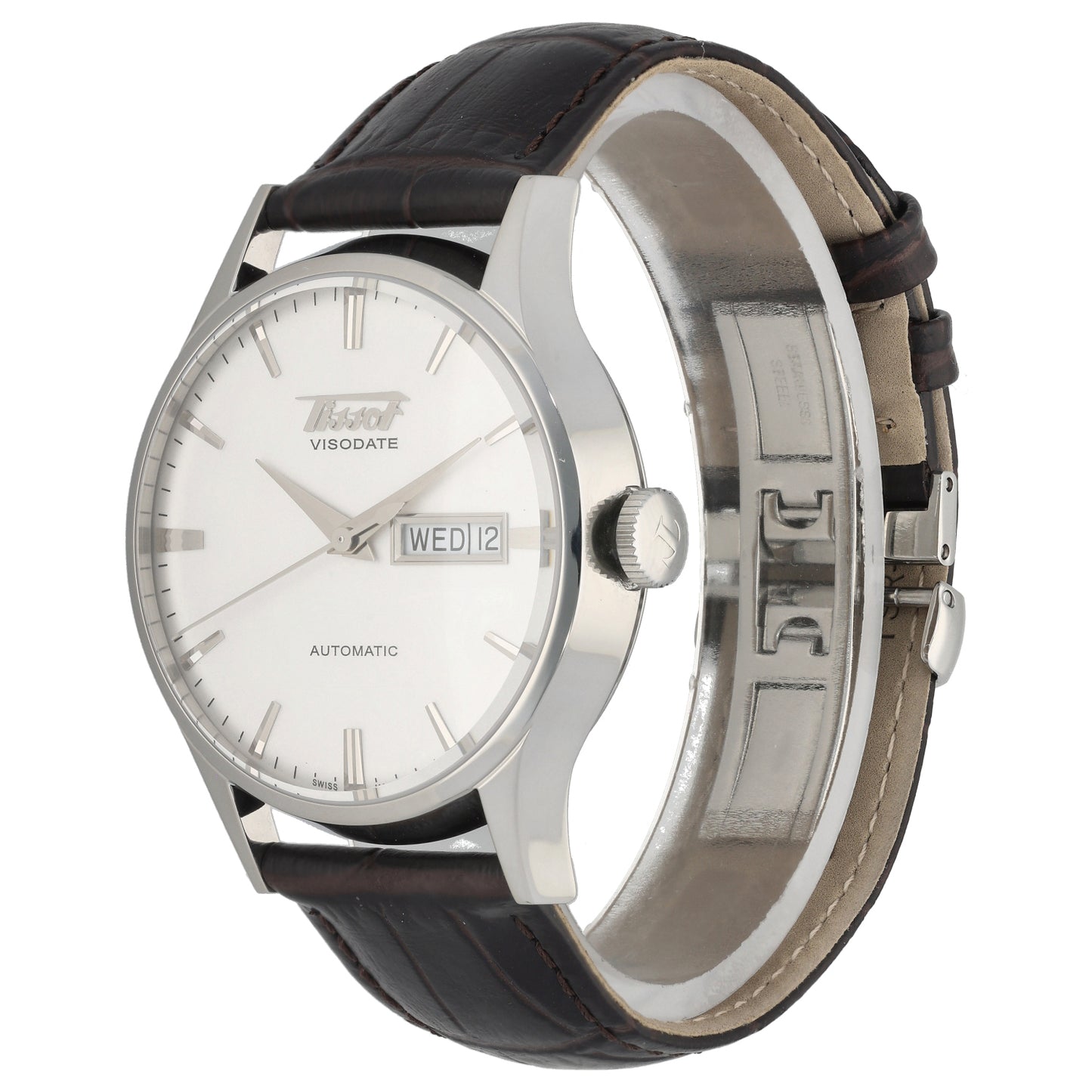 Tissot Heritage Visodate T019430 B 40mm Stainless Steel Watch