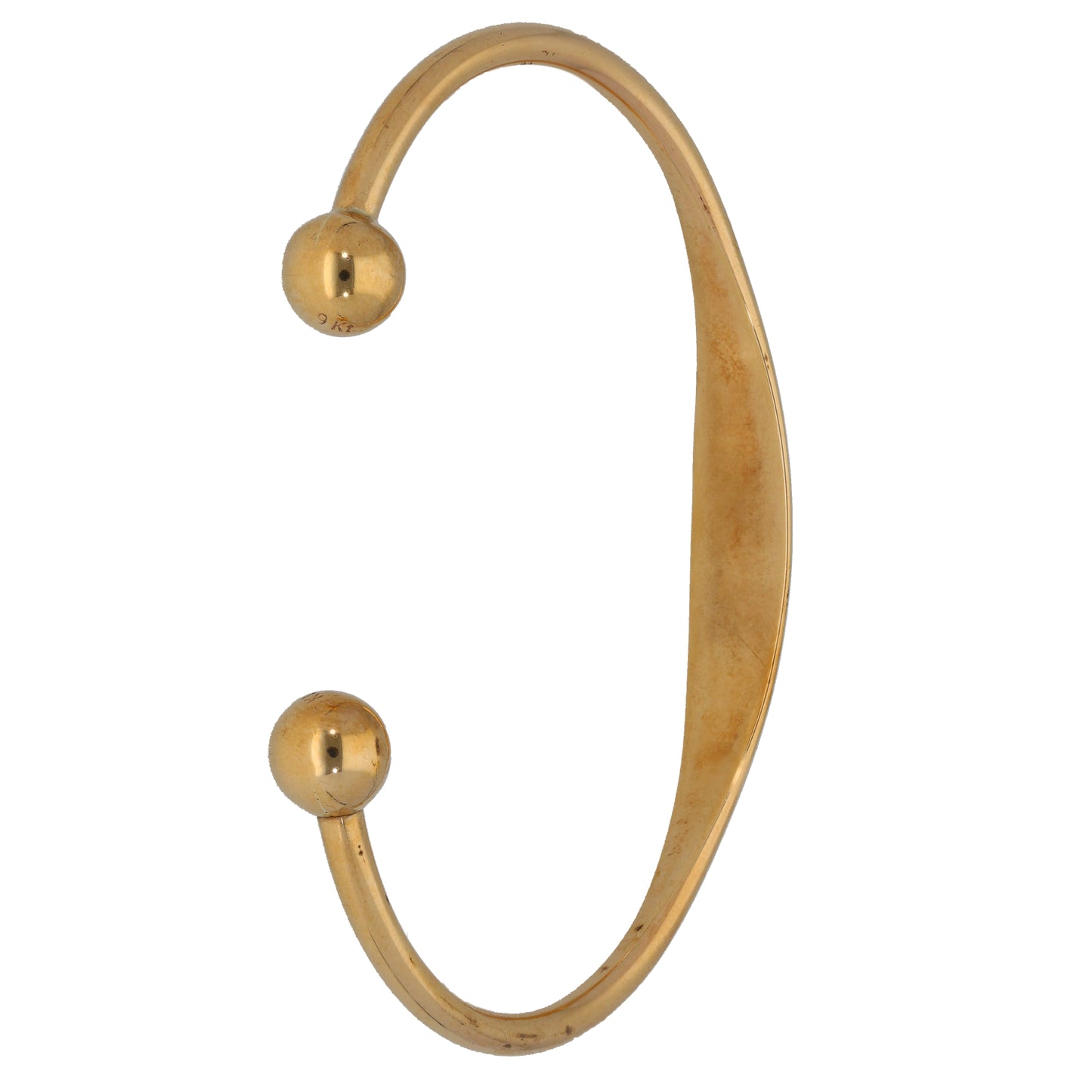 9ct Gold Torque Bangle
