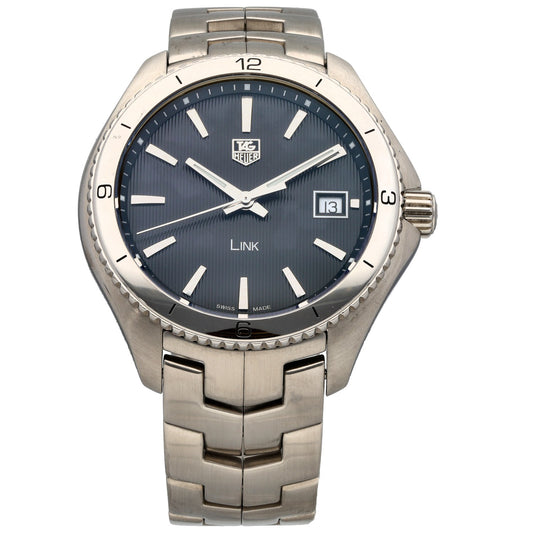 Tag Heuer Link WAT1110 40mm Stainless Steel Watch