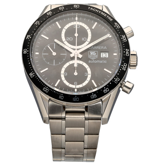 Tag Heuer Carrera CV2010 41mm Stainless Steel Watch