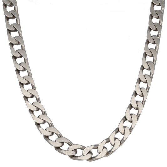 Sterling Silver Curb Chain 20"