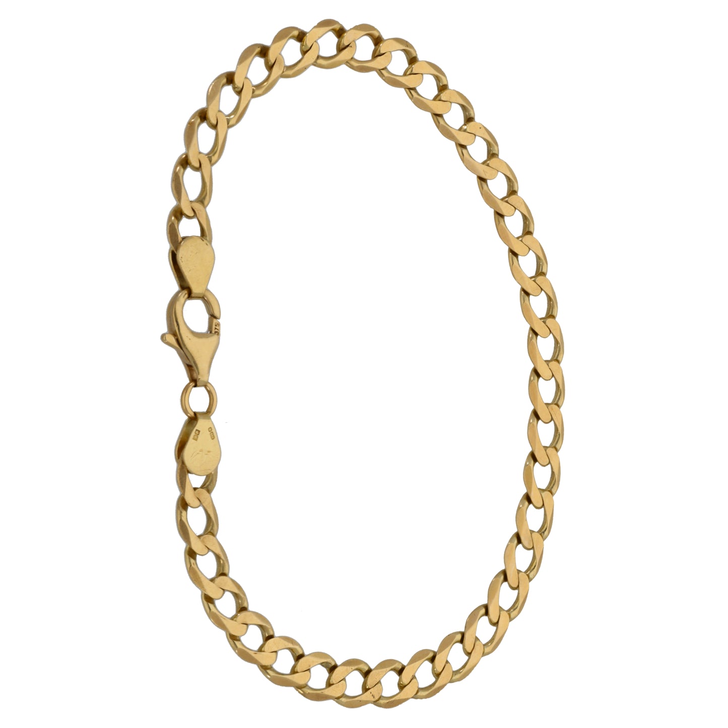 9ct Gold Curb Bracelet