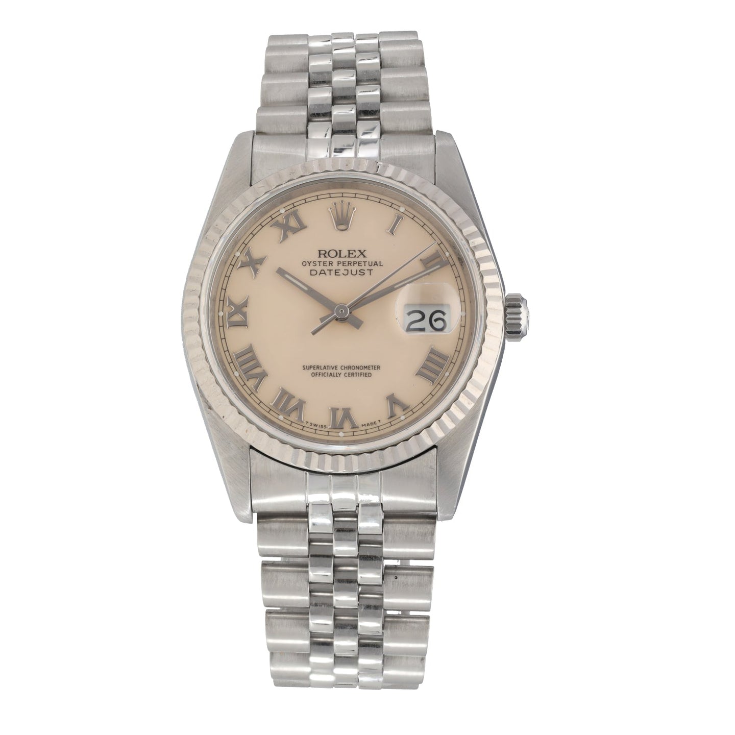 Rolex Datejust 16234 35mm Stainless Steel Mens Watch