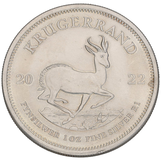 Fine Silver 1 OZ Krugerrand Coin 2022