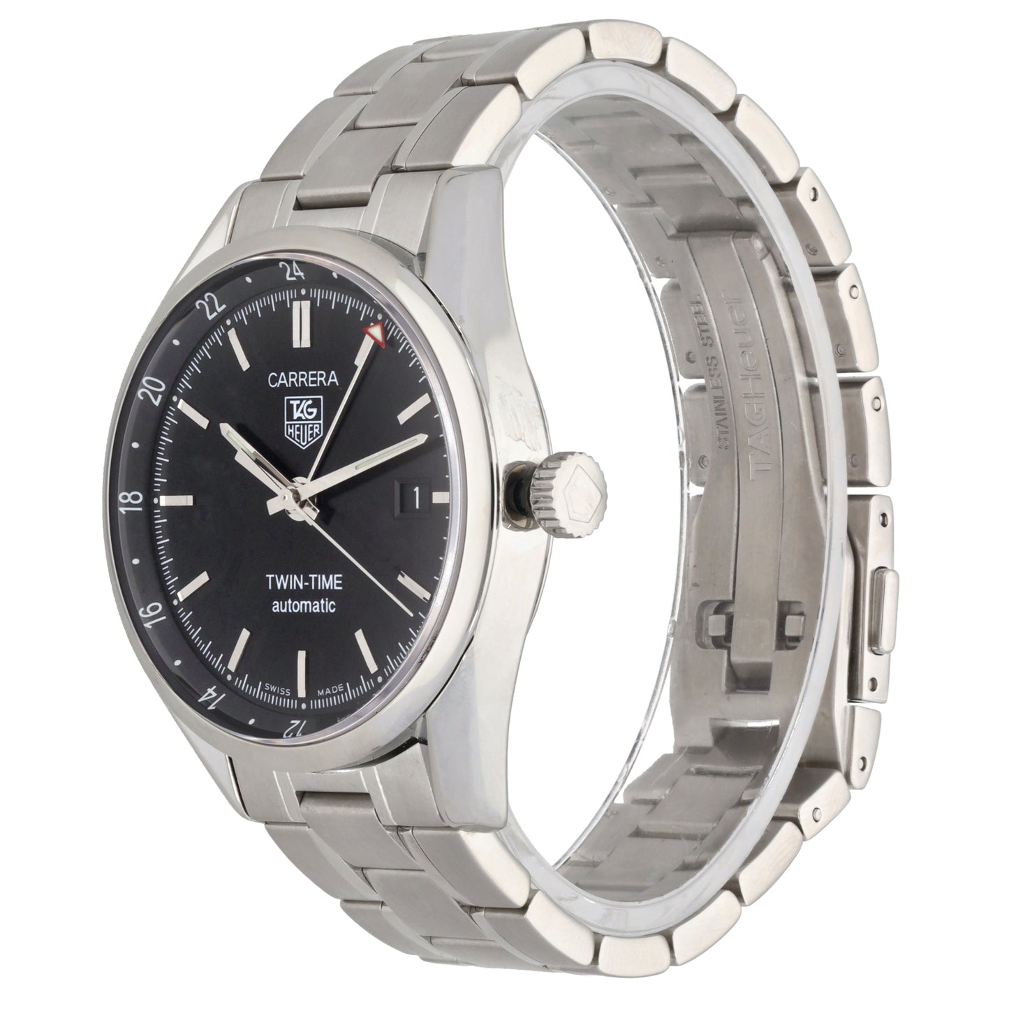 Tag Heuer Carrera WV2115-0 39mm Stainless Steel Watch