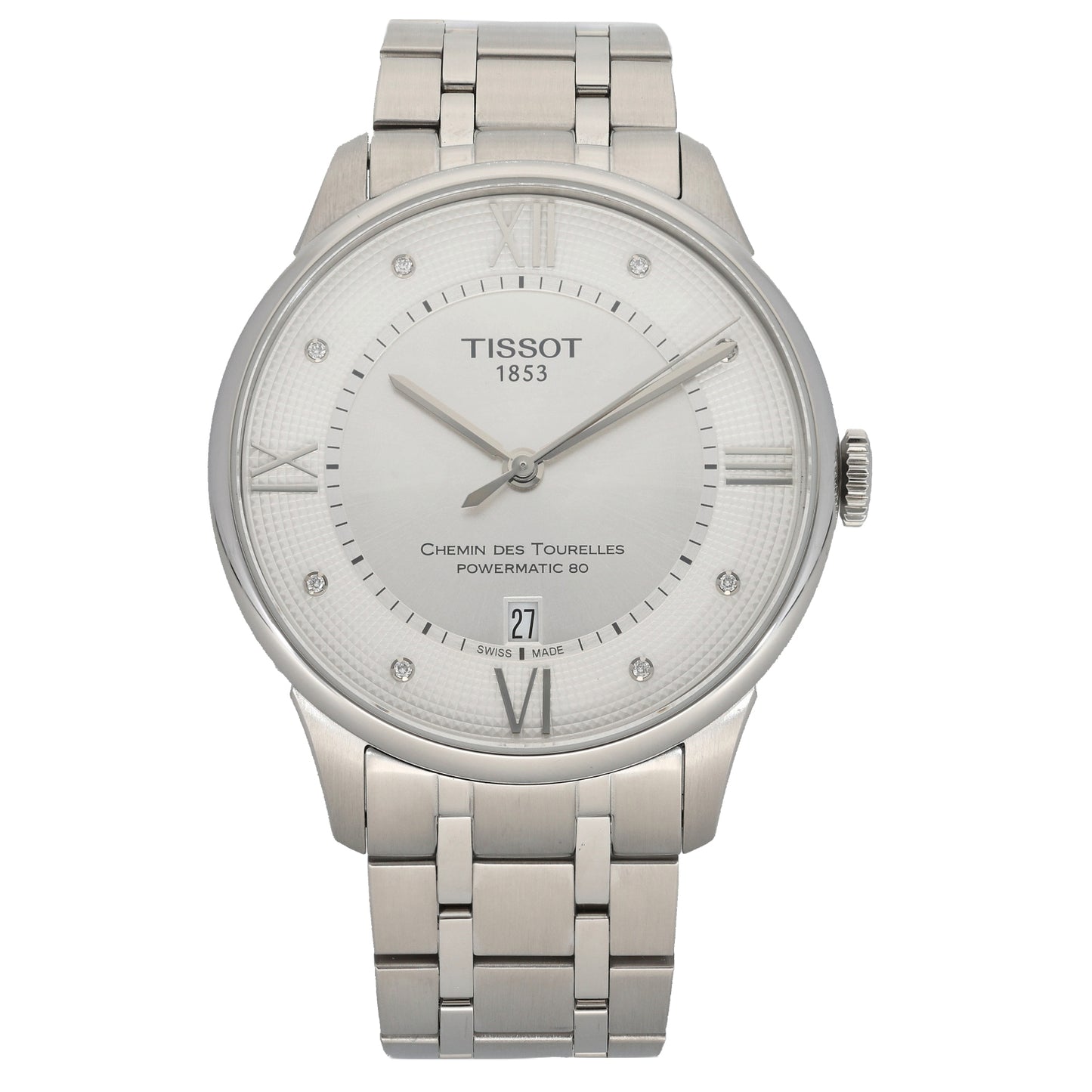 Tissot Chemin Des Tourelles T099407 A 42mm Stainless Steel Watch