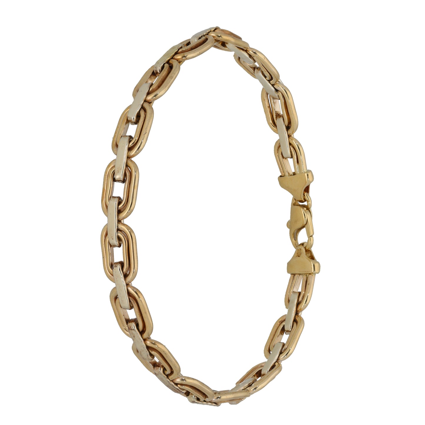 9ct Bi-Colour Gold Alternative Bracelet