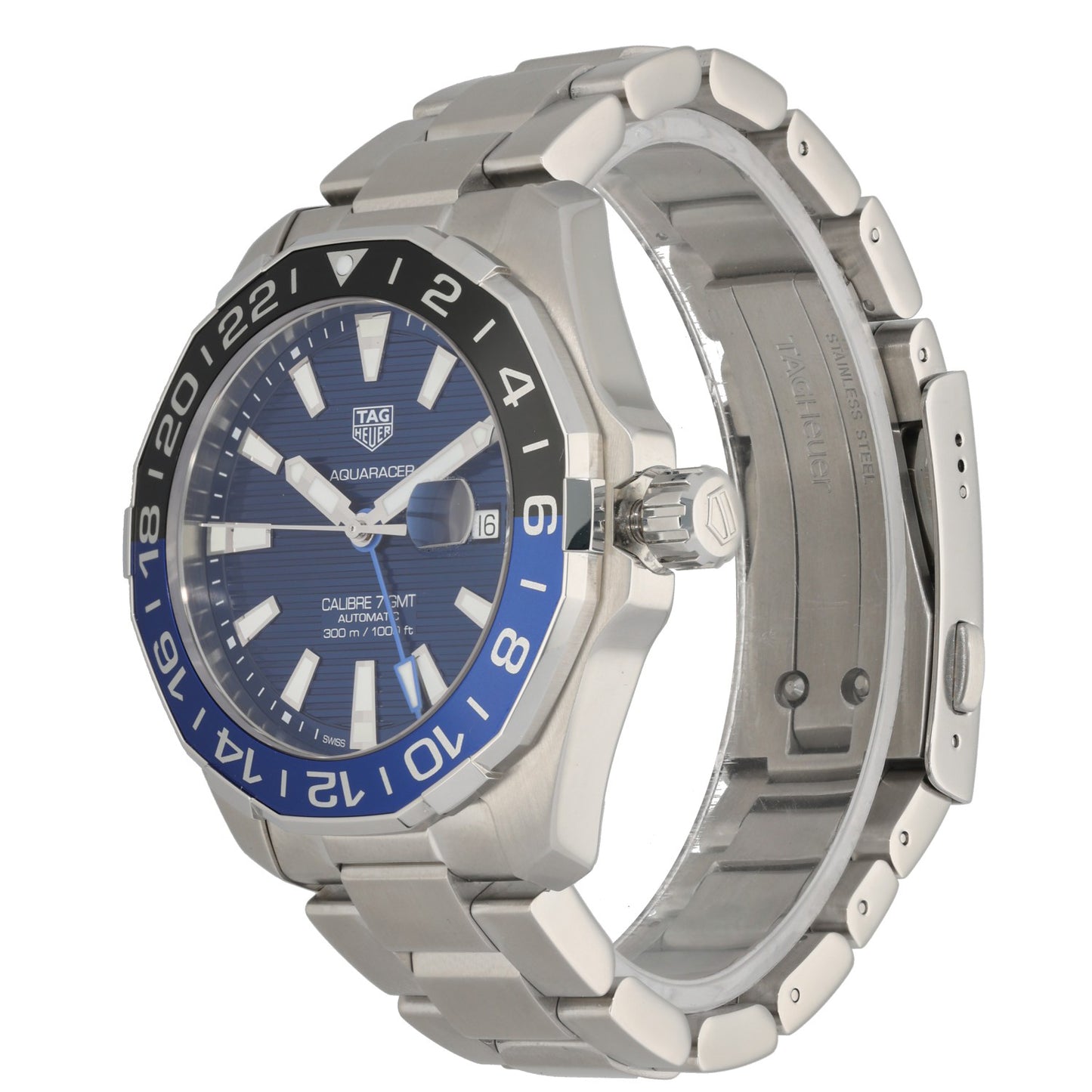 Tag Heuer Aquaracer WAY201T 43mm Stainless Steel Watch