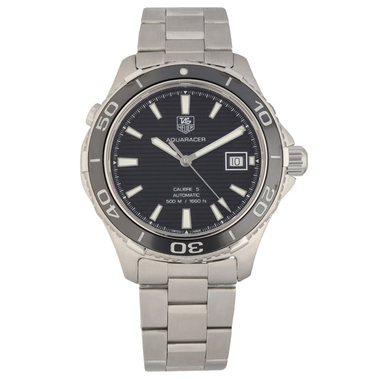 Tag Heuer Aquaracer WAK2110 41mm Stainless Steel Watch