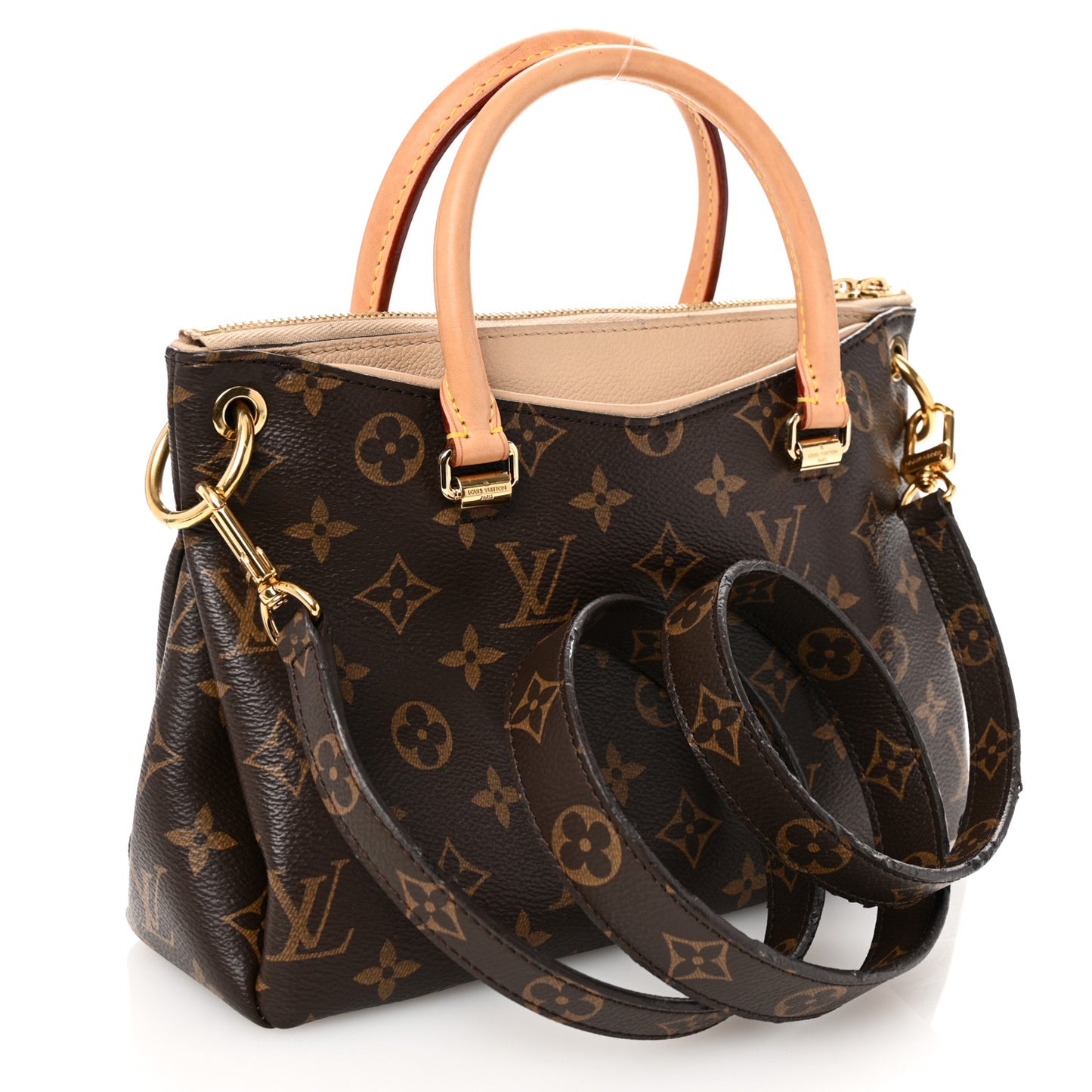 Louis Vuitton Pallas BB Monogram Coated Canvas Bag - Dune