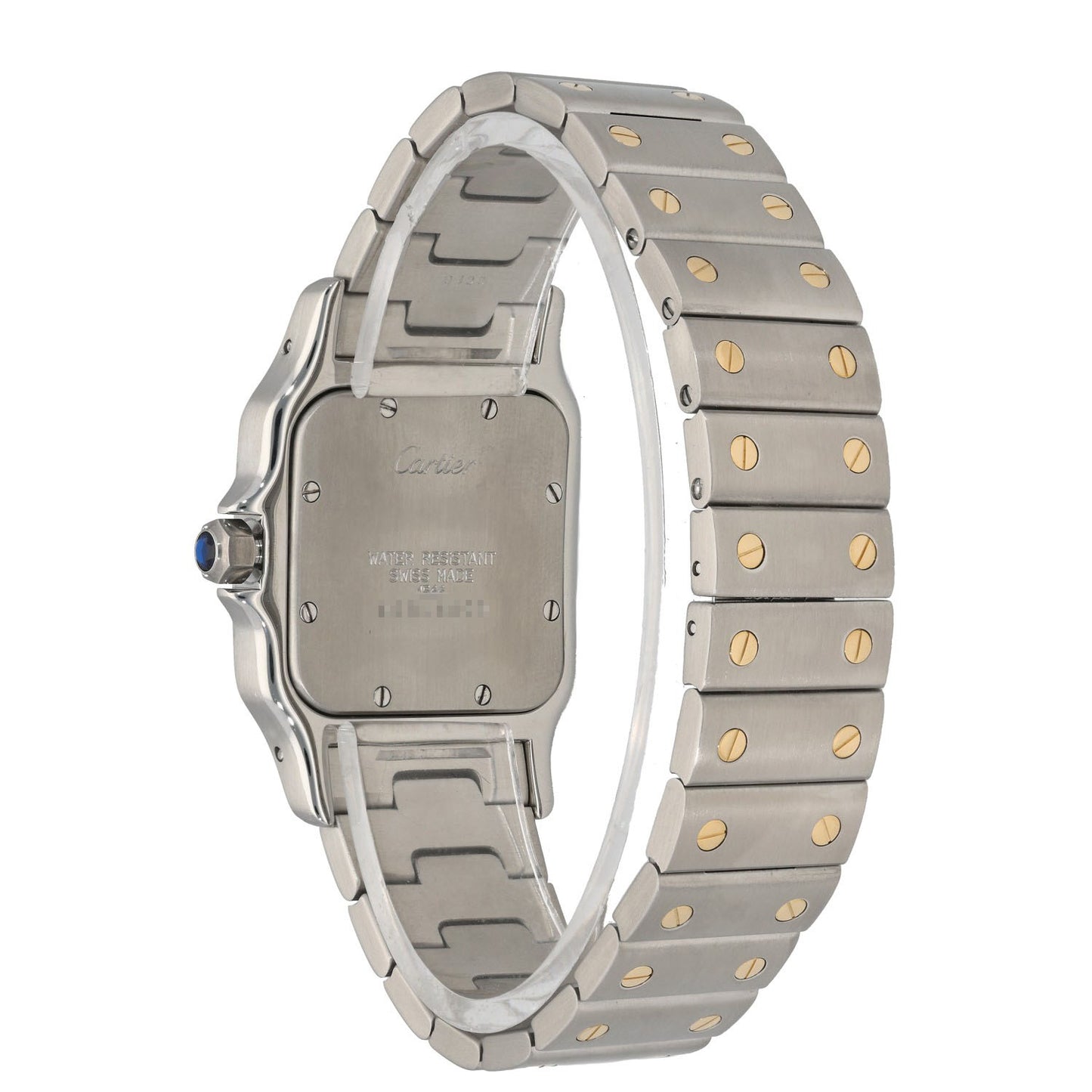 Cartier Santos W20011C4 28mm Bi-Colourl Watch