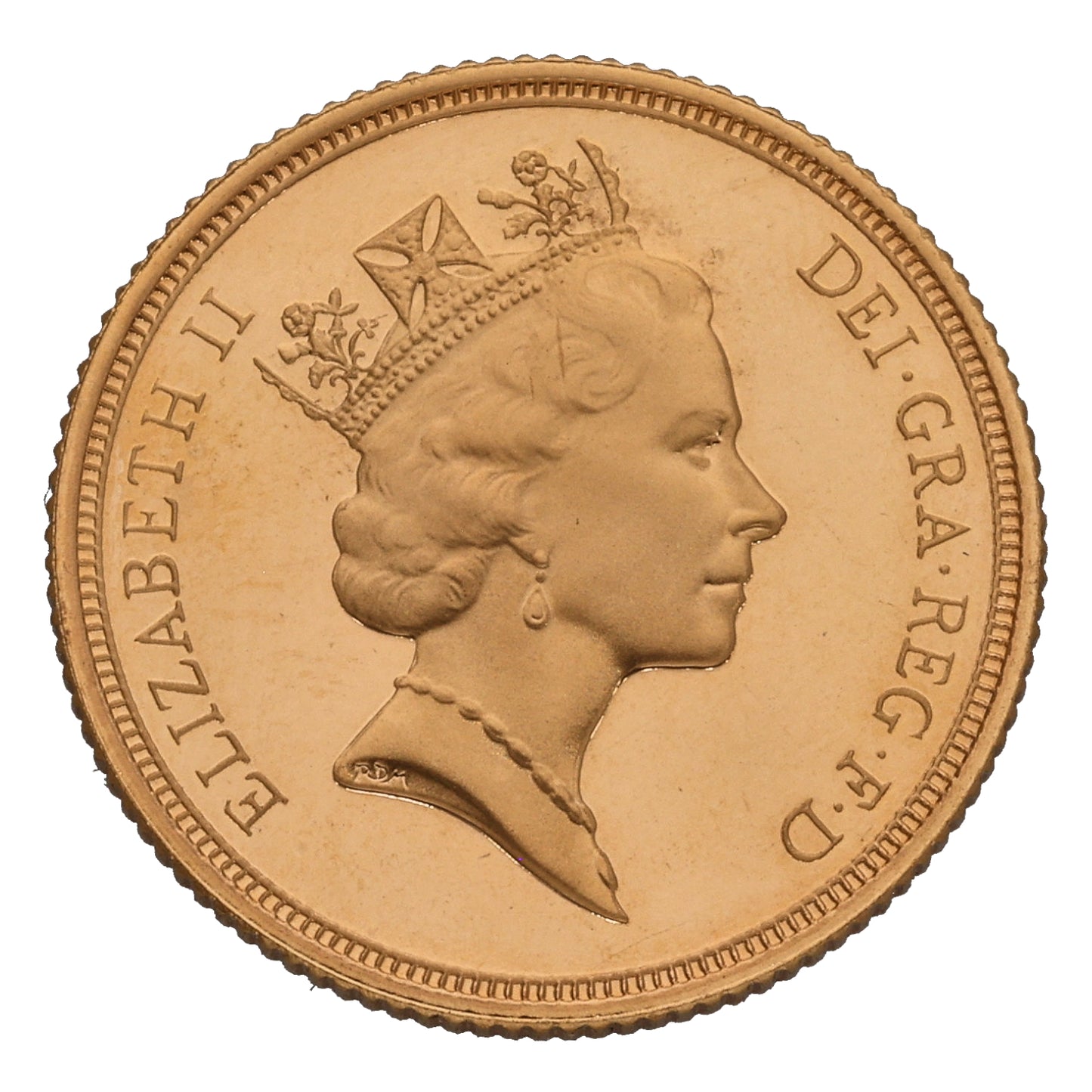 22ct Gold Queen Elizabeth II Full Sovereign Coin 1997