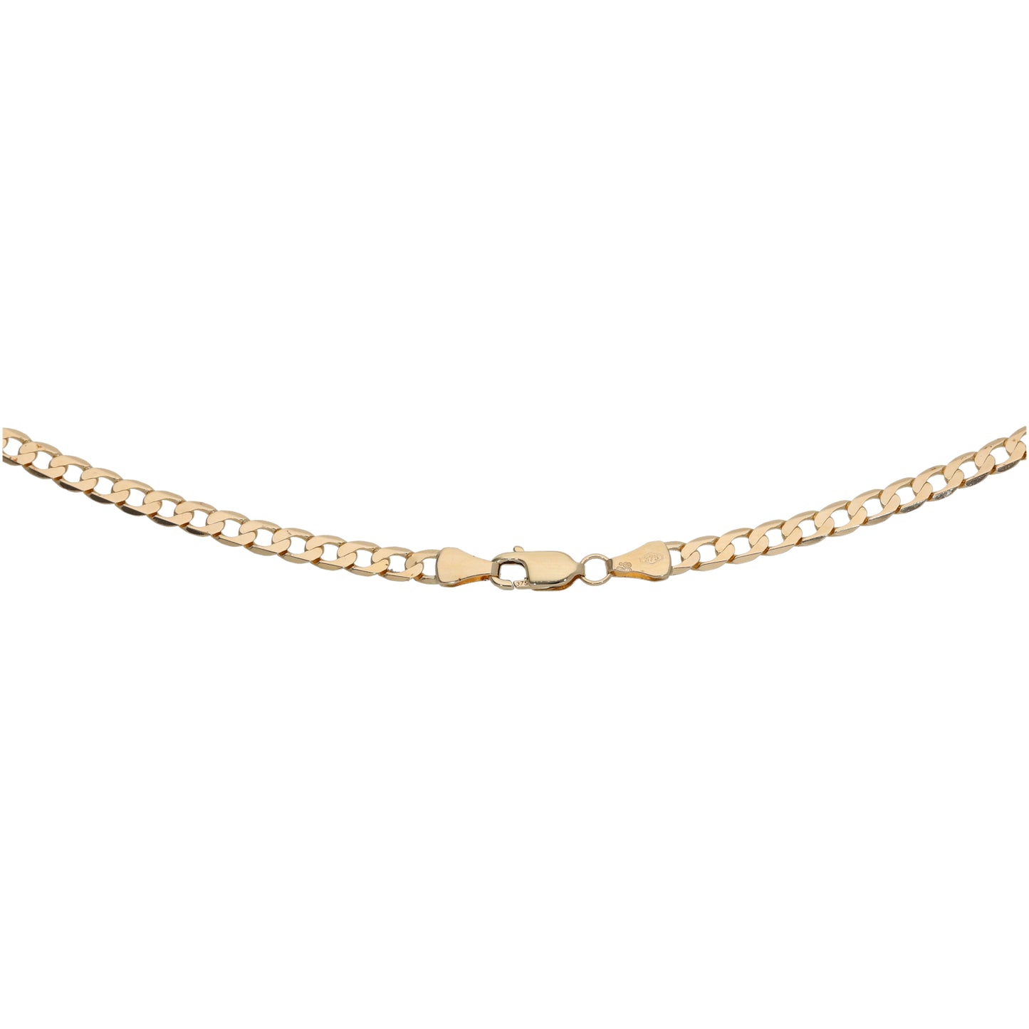 9ct Gold Curb Chain 24"