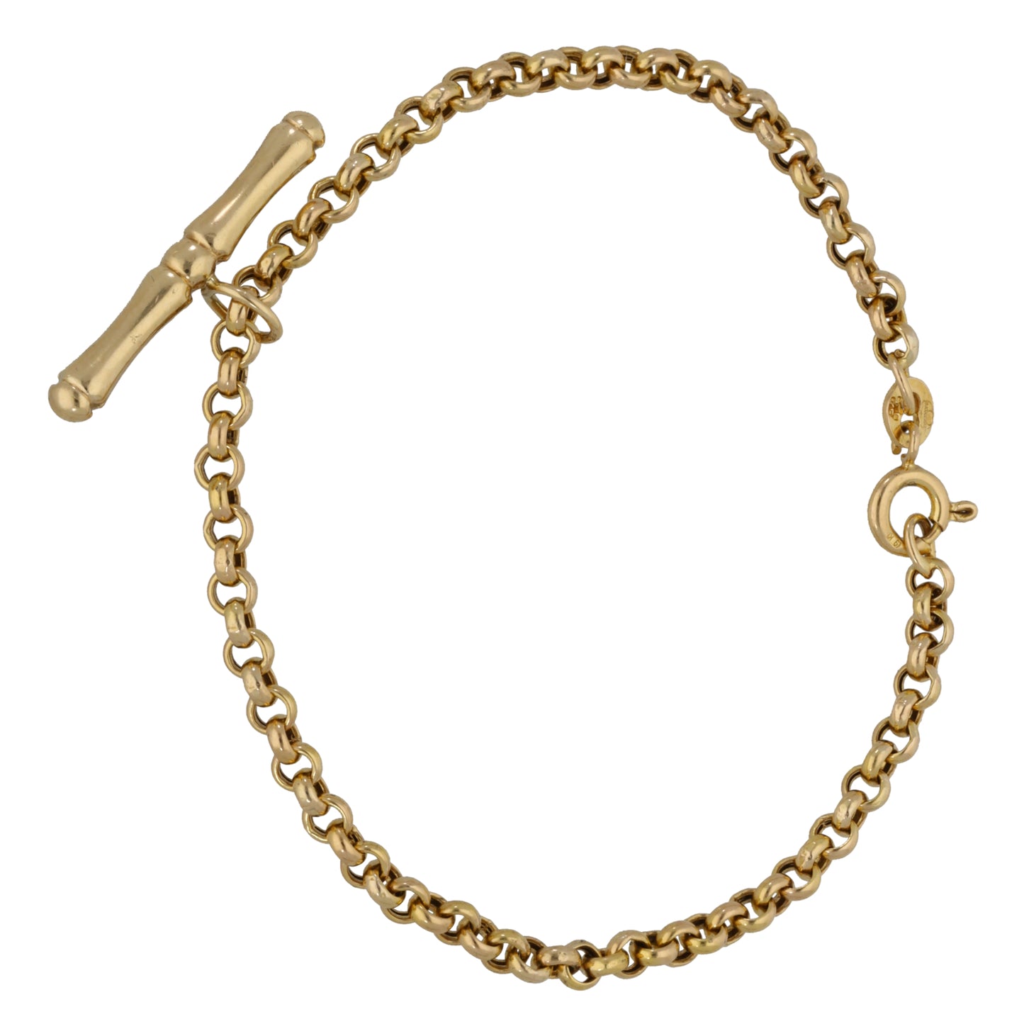 9ct Gold Belcher Bracelet