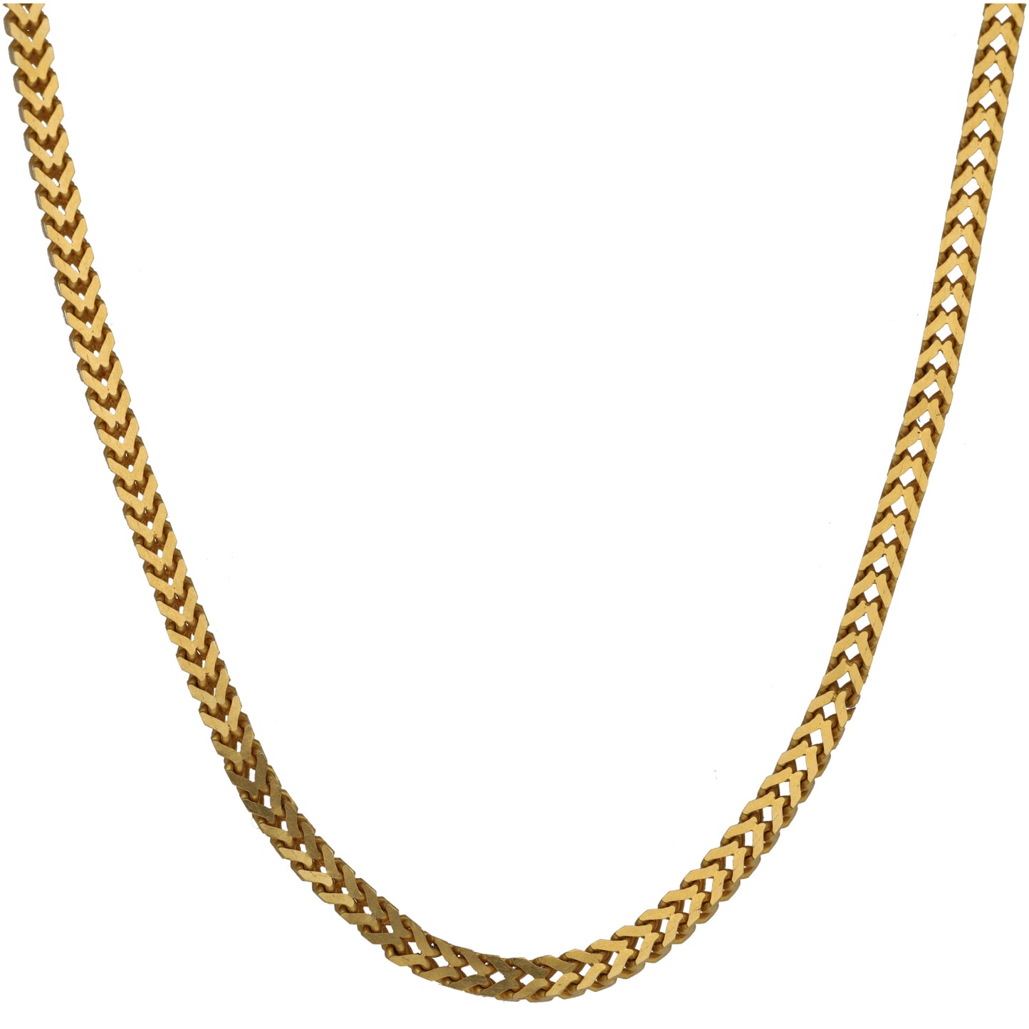 22ct Gold Curb Chain 22"